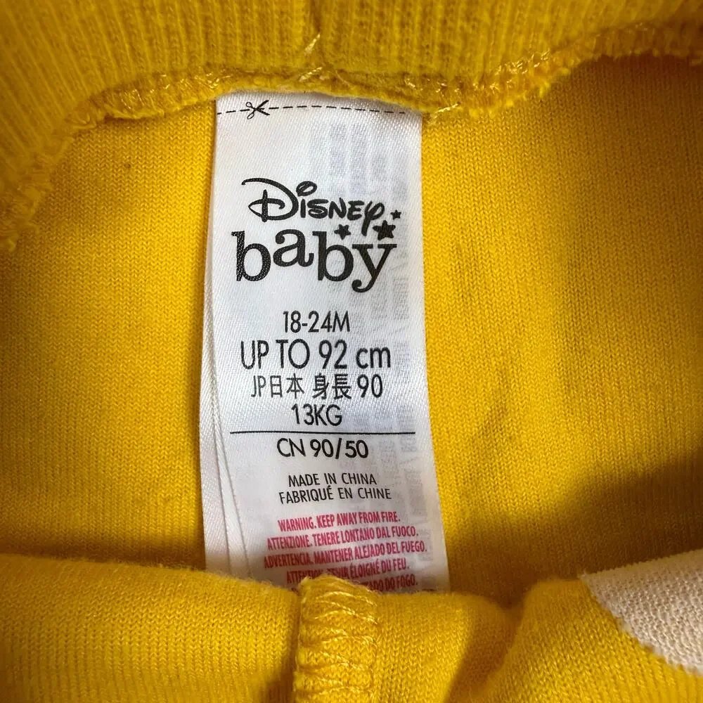 disney store baby minnie mouse summer terry toddler outfit size 18-24‎ months